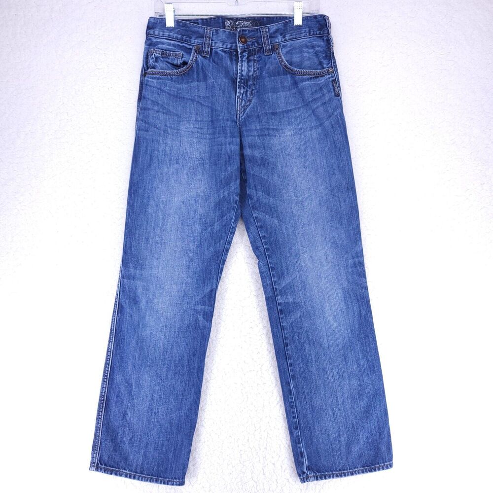 Silver Grayson Heritage Jeans 30W x 30L Straight Leg Stretch Denim Pants